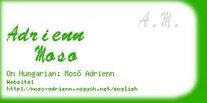adrienn moso business card